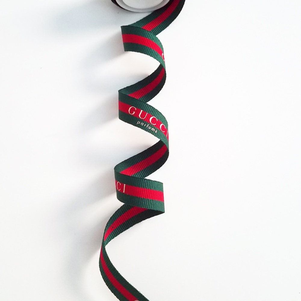 Authentic GUCCI signature red green RIBBON - Picture 3 of 8